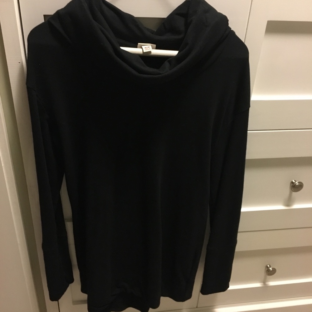 Merona stretchy cowl neck tunic - M